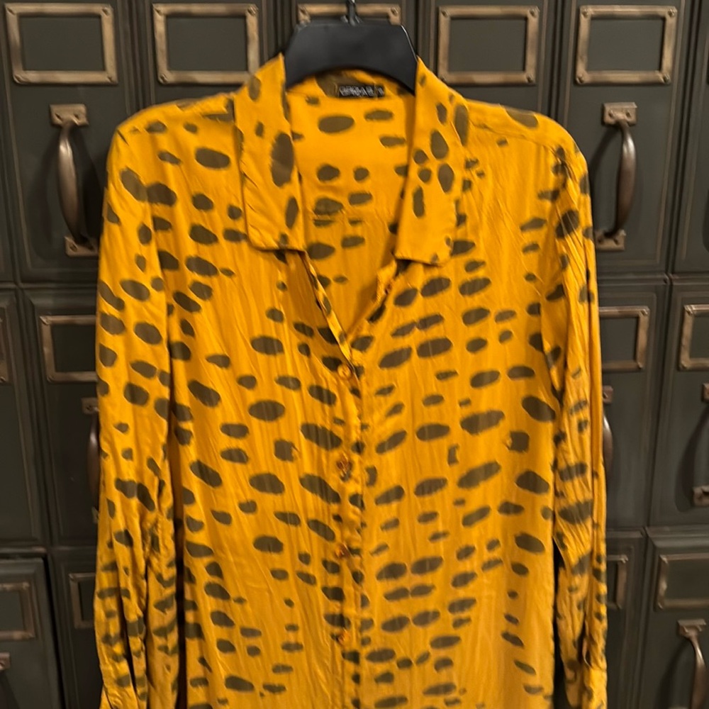 Grizas 100% Silk / Bamboo Long Shirt / Tunic / Dress